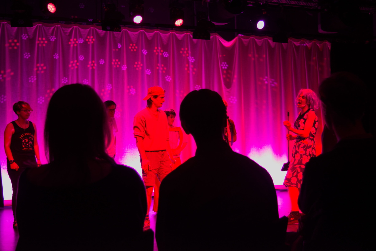 Image of a performance in a FAB theatre